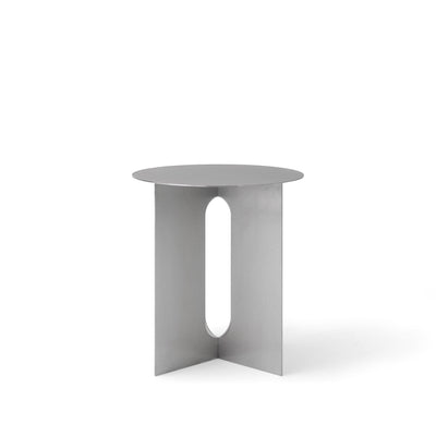 ANDROGYNE steel side table