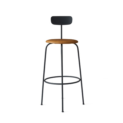 designová barová židle s koženým sedákem od Menu, Menu space, designový nábytek, barová židle, Romein concept store