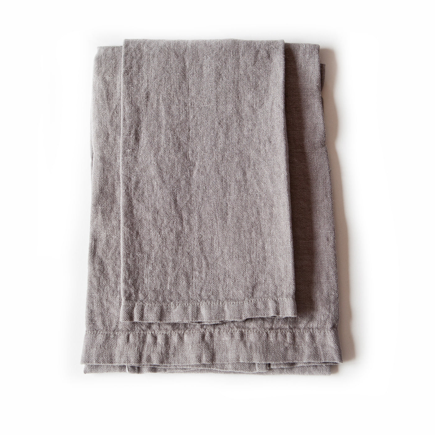 HEAVY set of two linen towels