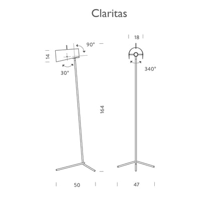 CLARITAS floor lamp