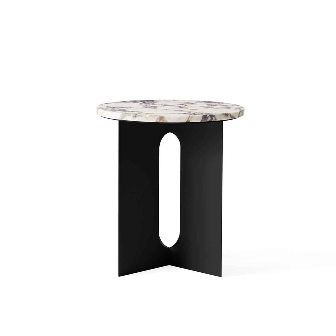 Luxusní noční stolek, skandinávský odkládací stolek do obýváku s maramorem, mramorový noční stůl od Menu, Menu space skandinávská značka