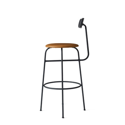 designová barová židle s koženým sedákem od Menu, Menu space, designový nábytek, barová židle, Romein concept store