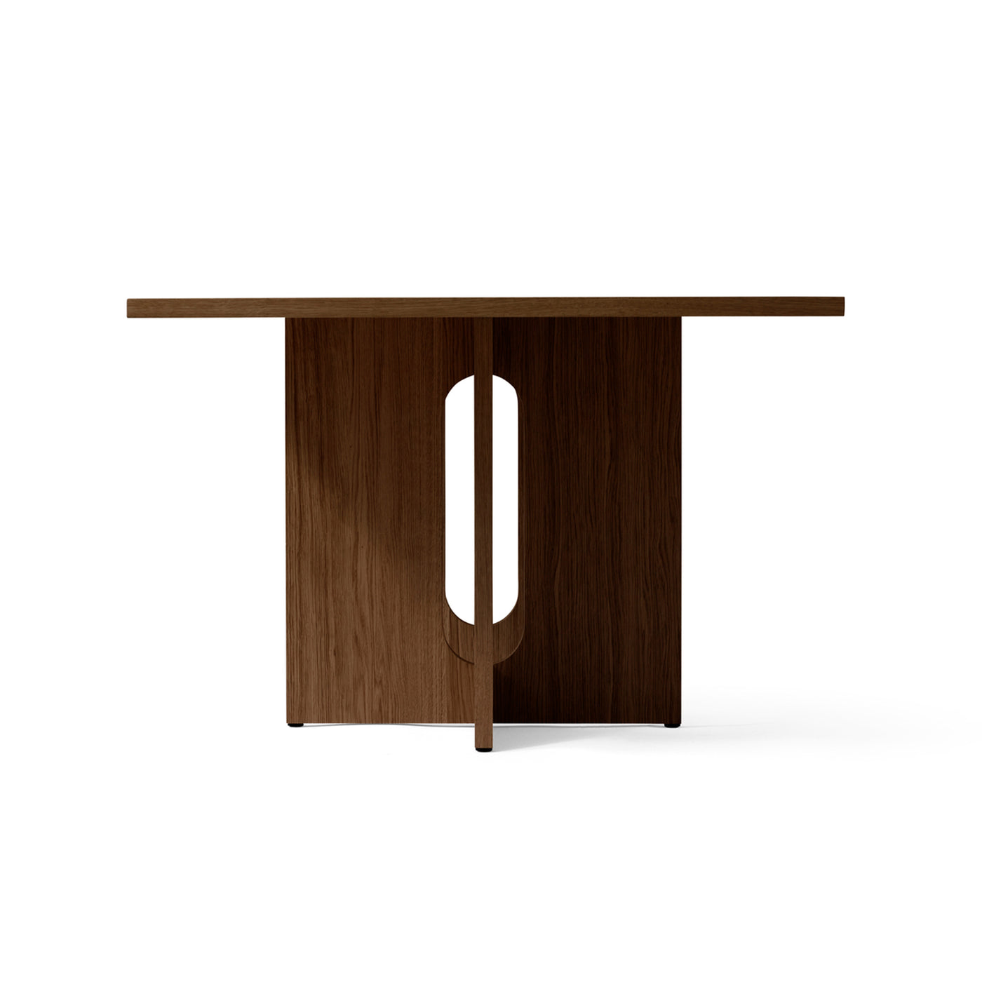 designový jídelní stůl, černý dřevěný jídelní stůl od Menu space, Androgyne dinning table, Menu, kvalitní nábytek do jídelny