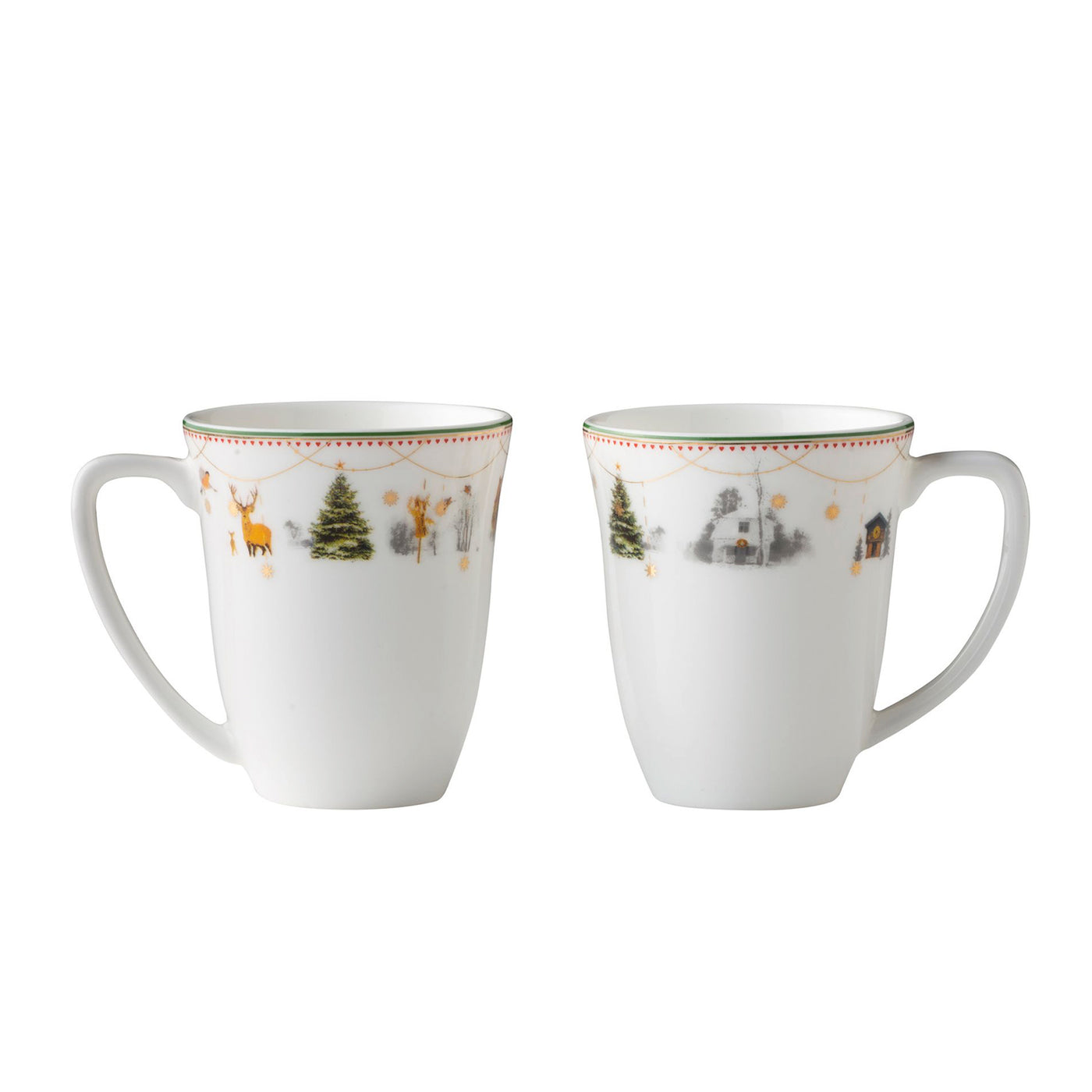 JULEMORGEN set of two mugs
