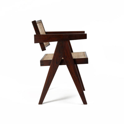 Pierre Jaenneret, židle podle pierre jeanneret, design 50. let, minimaistická židle, Srelle, Židle do minimalistických interiérů, luxusní židle, 