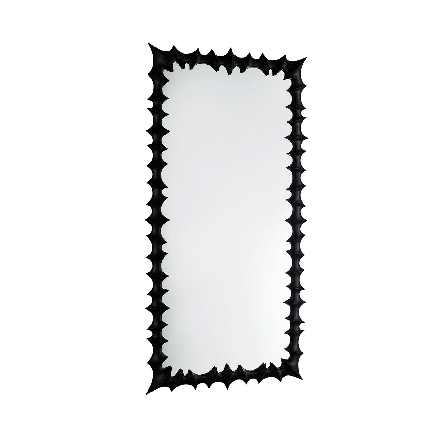 DD BRUTALIST Black wall mirror L